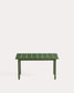 Tavolino da appoggio Maurina in acciaio zincato verde con piastrelle verdi 81 x 51 cm