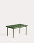 Tavolino da appoggio Maurina in acciaio zincato verde con piastrelle verdi 81 x 51 cm