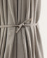Ombrellone con palo centrale Milna beige con struttura in acciaio grafite Ø 300 cm