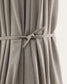 Ombrellone con palo centrale Milna beige con struttura in acciaio tortora Ø 300 cm