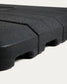 Base Alfaz per ombrellone decentrato in plastica nera 98 x 98 cm