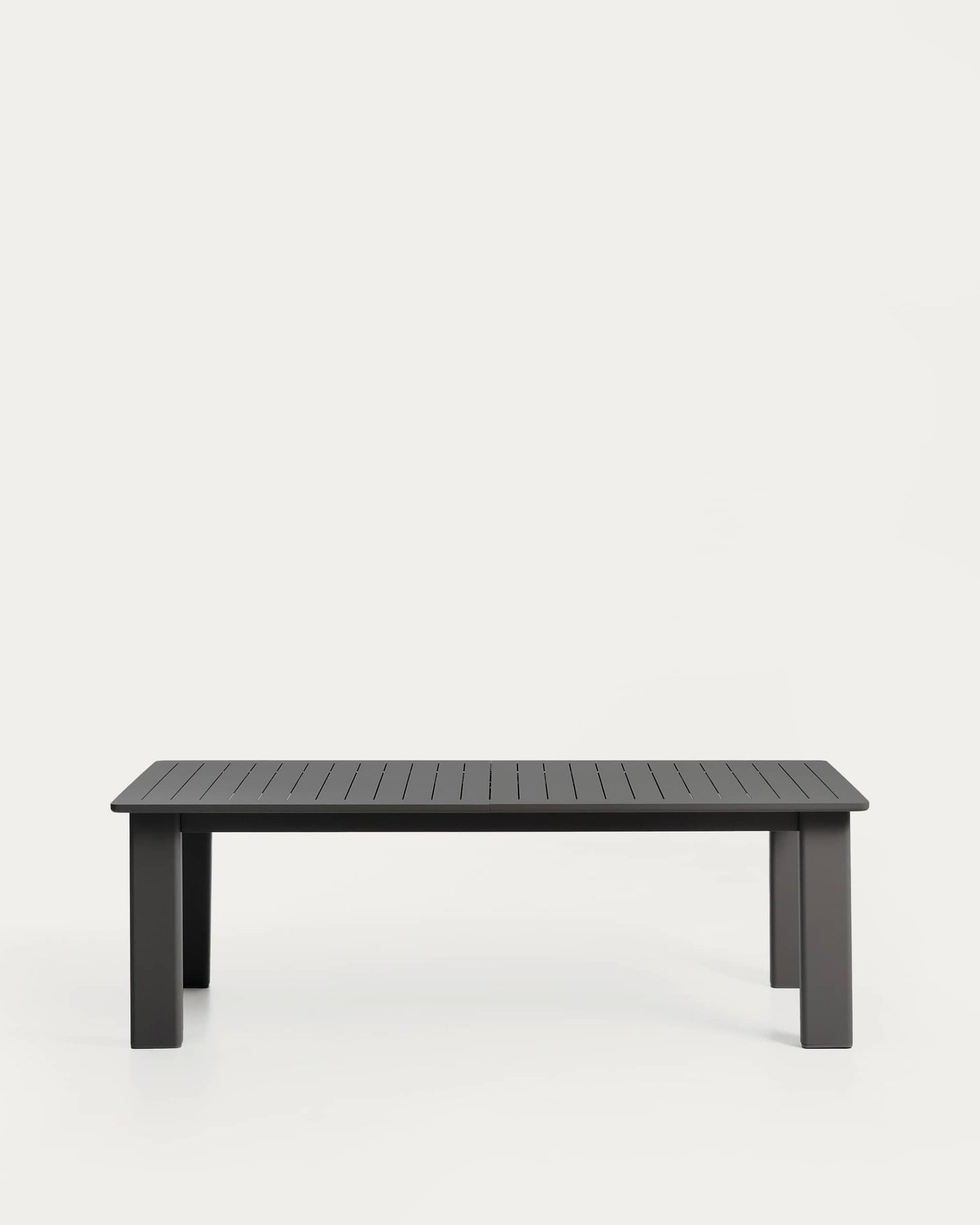 Tavolo allungabile Livorno in alluminio grafite 233(350) x 100 cm