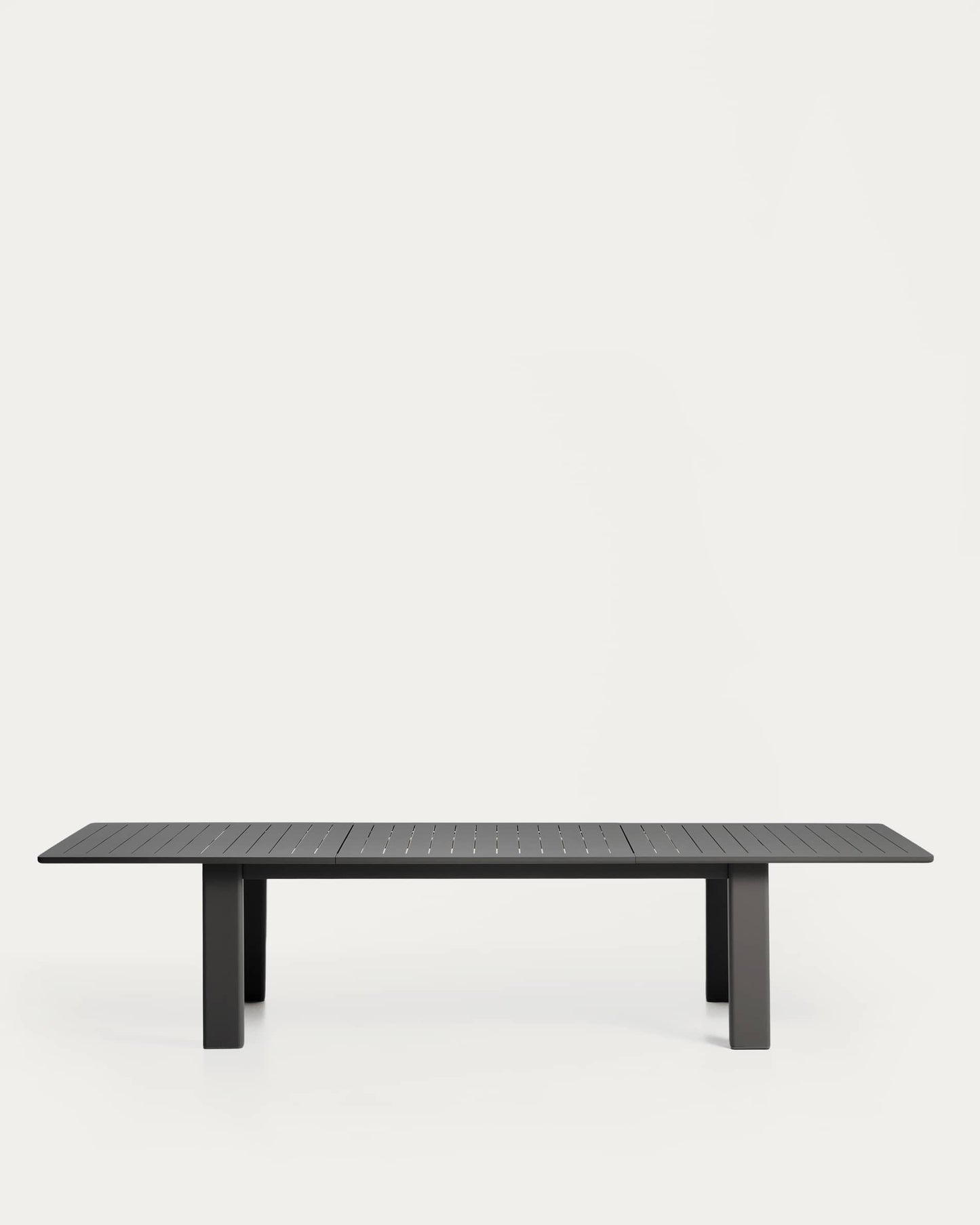 Tavolo allungabile Livorno in alluminio grafite 233(350) x 100 cm