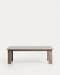 Tavolo allungabile Livorno in alluminio tortora 233(350) x 100 cm