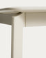 Tavolo allungabile Brela in alluminio color naturale 205(287) x 100 cm