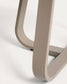 Tavolino da appoggio per esterno Tamaris in alluminio tortora Ø 48 cm