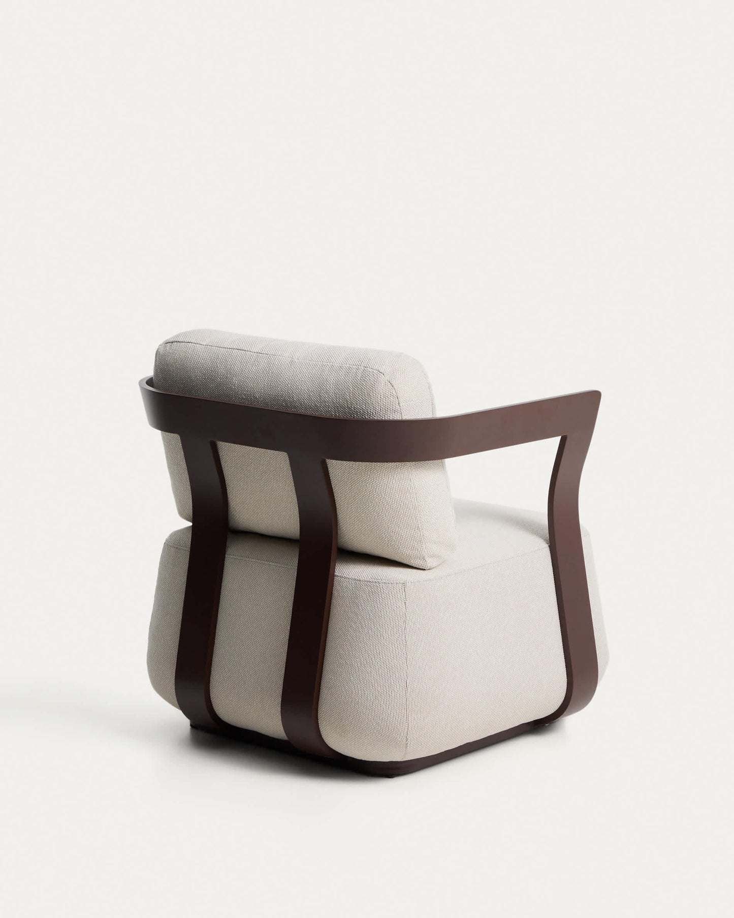 Poltrona da esterno Tamaris in alluminio marrone