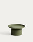 Tavolino Arcola in alluminio verde Ø 70 cm