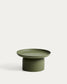 Tavolino Arcola in alluminio verde Ø 70 cm