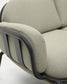 Divano da esterno Joncols 2 posti in alluminio con finitura verniciata grigia e cuscini beige 164 cm