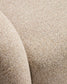Poltrona Corvena in ciniglia beige FSC Mix Credit 98 cm