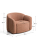 Poltrona Corvena in ciniglia terracotta FSC Mix Credit 98 cm