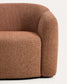 Poltrona Corvena in ciniglia terracotta FSC Mix Credit 98 cm