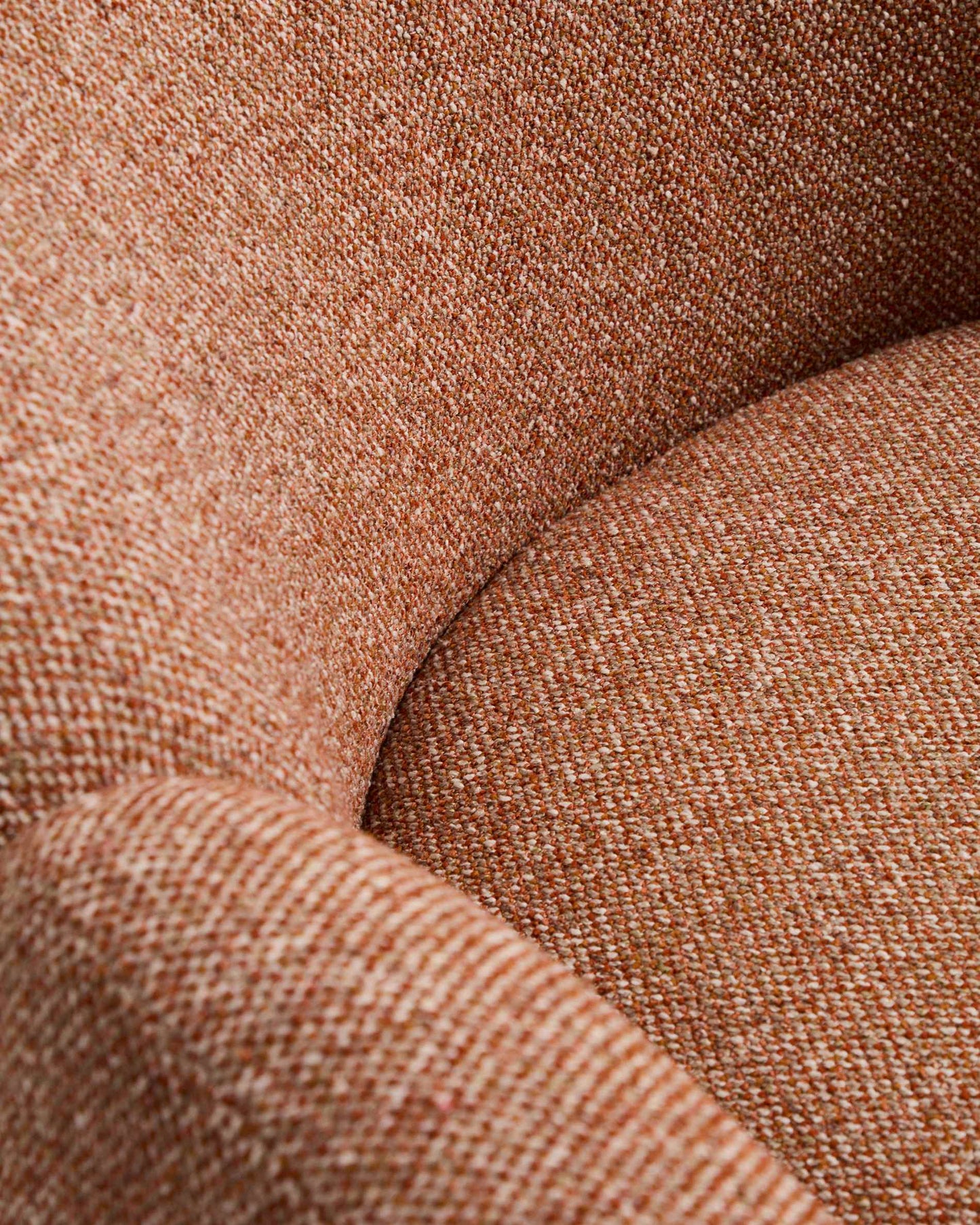Poltrona Corvena in ciniglia terracotta FSC Mix Credit 98 cm