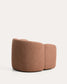 Poltrona Corvena in ciniglia terracotta FSC Mix Credit 98 cm