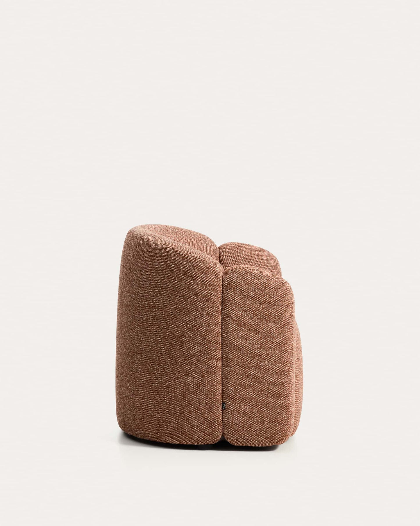 Poltrona Corvena in ciniglia terracotta FSC Mix Credit 85 cm