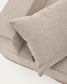 Pouf letto convertibile Arty beige 70 x 89 (200) cm