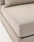 Pouf letto convertibile Arty beige 70 x 89 (200) cm