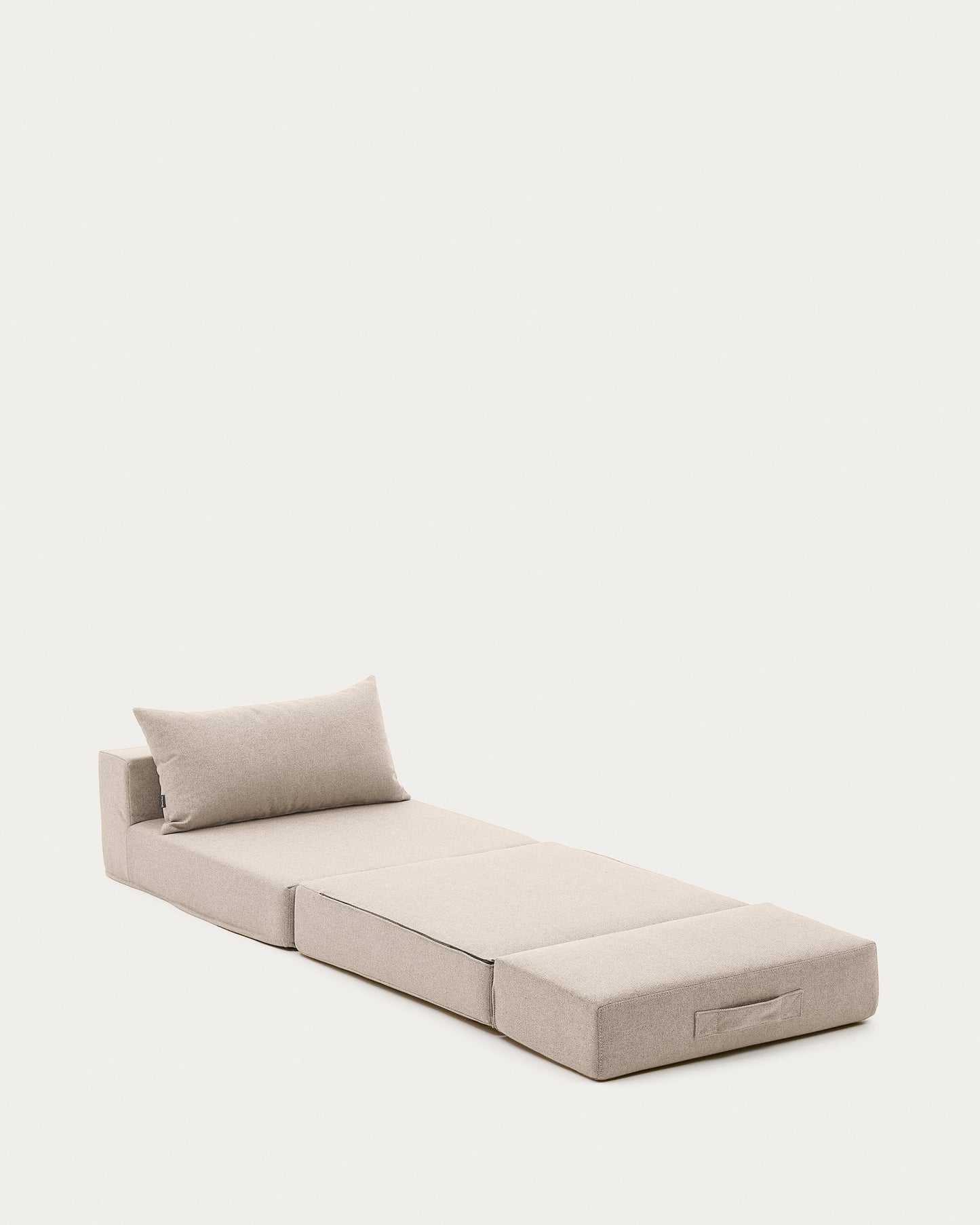 Pouf letto convertibile Arty beige 70 x 89 (200) cm