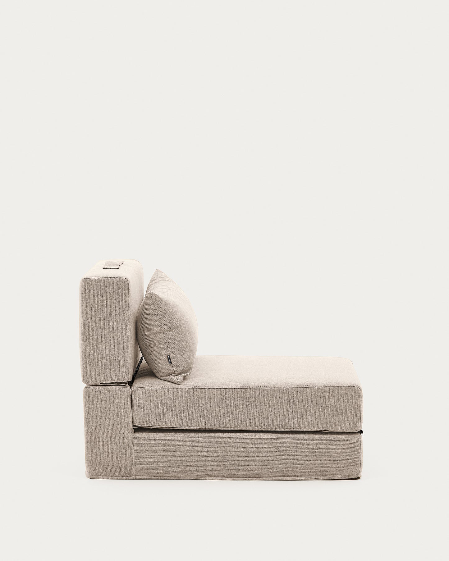 Pouf letto convertibile Arty beige 70 x 89 (200) cm