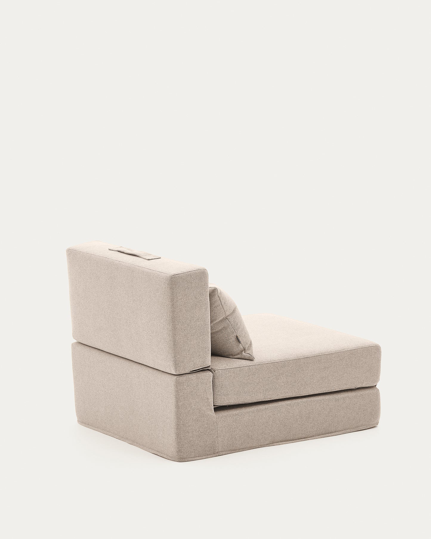 Pouf letto convertibile Arty beige 70 x 89 (200) cm
