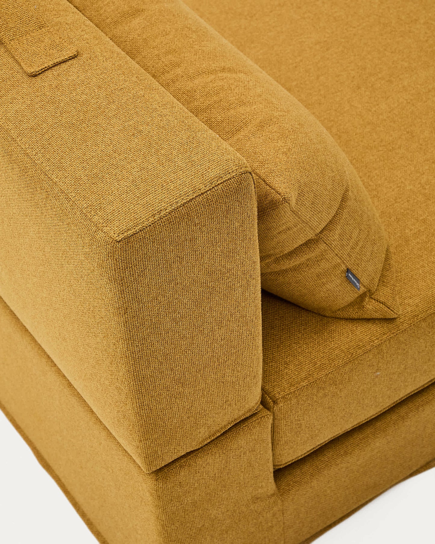 Pouf letto convertibile Arty mostarda 70 x 89 (200) cm