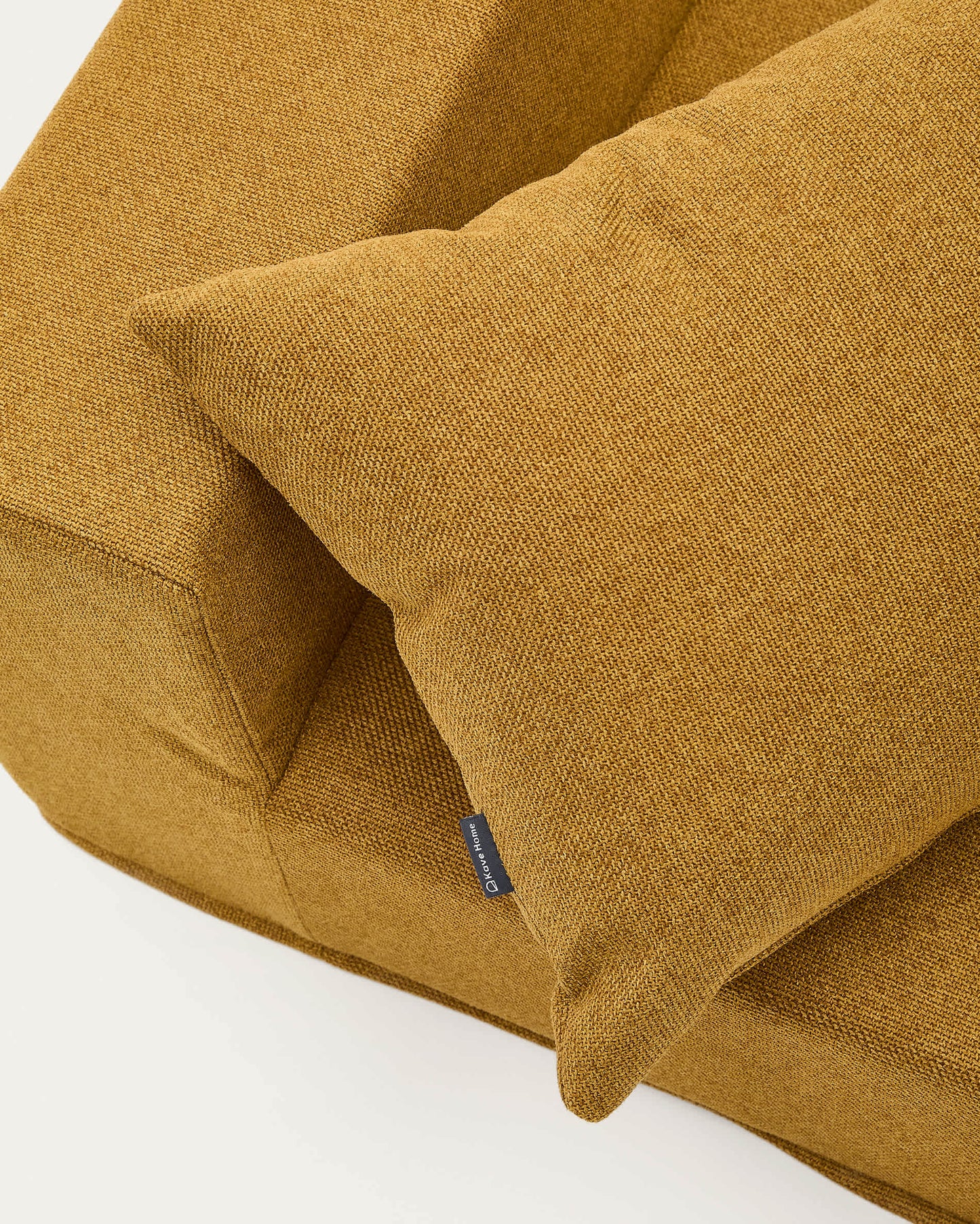 Pouf letto convertibile Arty mostarda 70 x 89 (200) cm