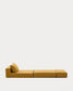 Pouf letto convertibile Arty mostarda 70 x 89 (200) cm