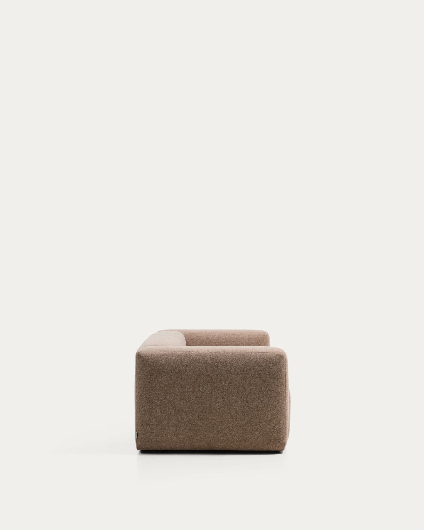 Divano Blok 3 posti in ciniglia marrone 240 cm FSC Mix Credit