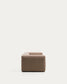 Divano Blok 3 posti in ciniglia marrone 240 cm FSC Mix Credit