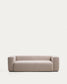 Divano Blok 3 posti in ciniglia beige 240 cm FSC Mix Credit