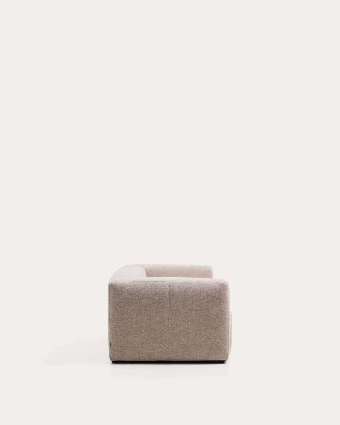 Divano Blok 3 posti in ciniglia beige 240 cm FSC Mix Credit