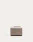 Divano Blok 3 posti in ciniglia beige 240 cm FSC Mix Credit