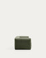 Divano Blok 3 posti in ciniglia verde muschio 240 cm FSC Mix Credit