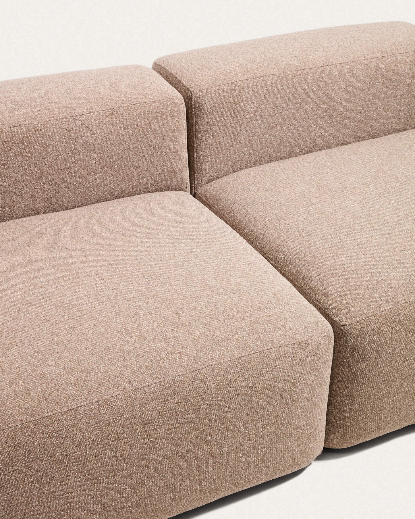 Divano Blok 3 posti in ciniglia marrone 290 cm FSC Mix Credit