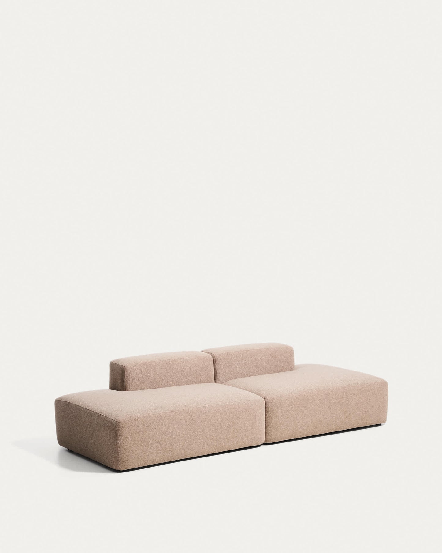 Divano Blok 3 posti in ciniglia marrone 290 cm FSC Mix Credit