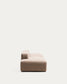 Divano Blok 3 posti in ciniglia marrone 290 cm FSC Mix Credit
