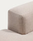 Divano Blok 3 posti in ciniglia beige 290 cm FSC Mix Credit