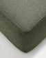 Divano Blok 3 posti in ciniglia verde muschio 290 cm FSC Mix Credit