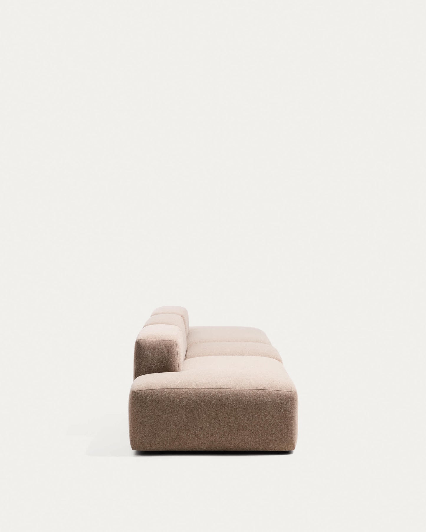 Divano Blok 4 posti in ciniglia marrone 380 cm FSC Mix Credit