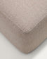 Divano Blok 3 posti con terminale destro in ciniglia beige 325 cm FSC Mix Credit