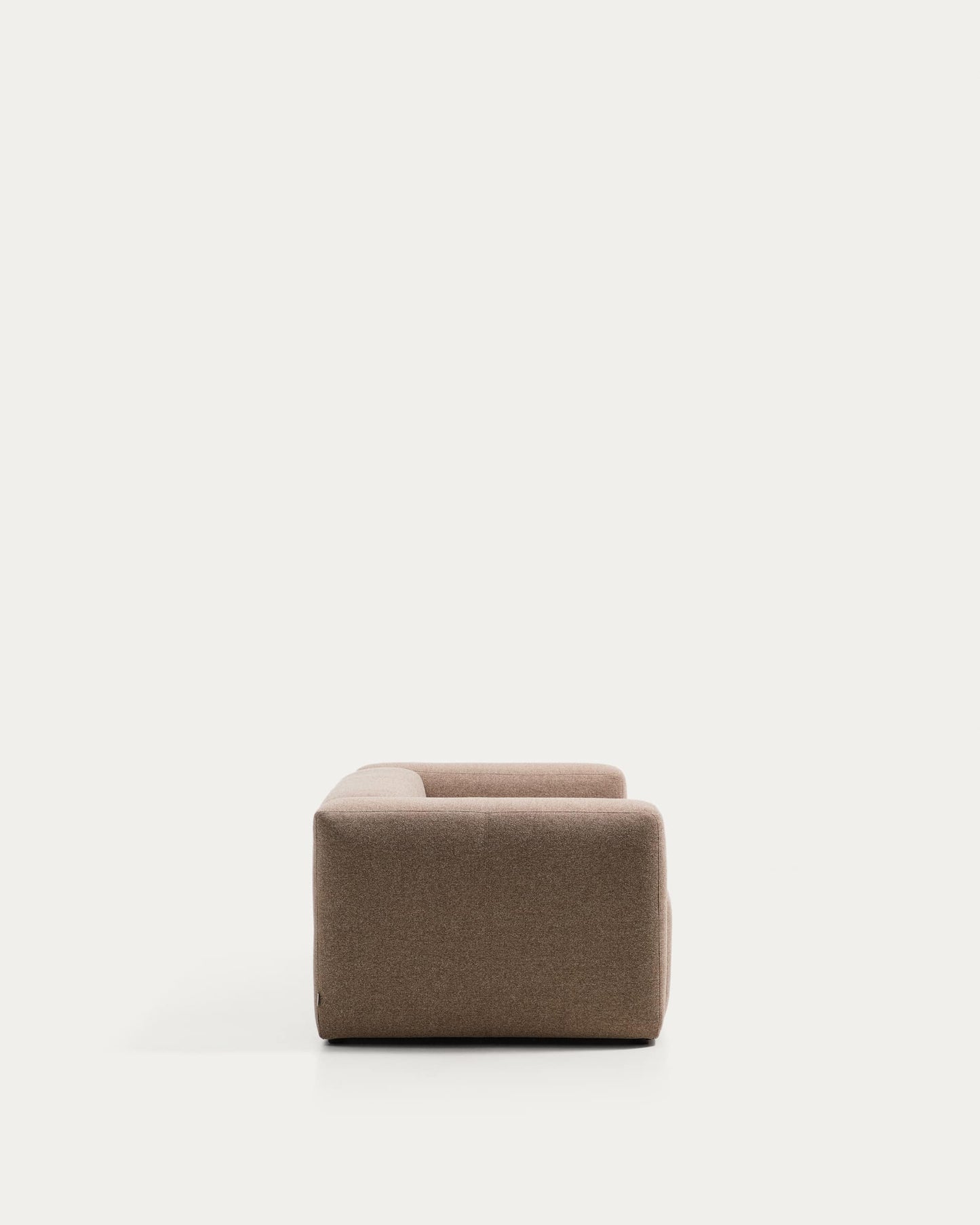Divano Blok 2 posti in ciniglia marrone 210 cm FSC Mix Credit