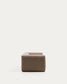 Divano Blok 2 posti in ciniglia marrone 210 cm FSC Mix Credit