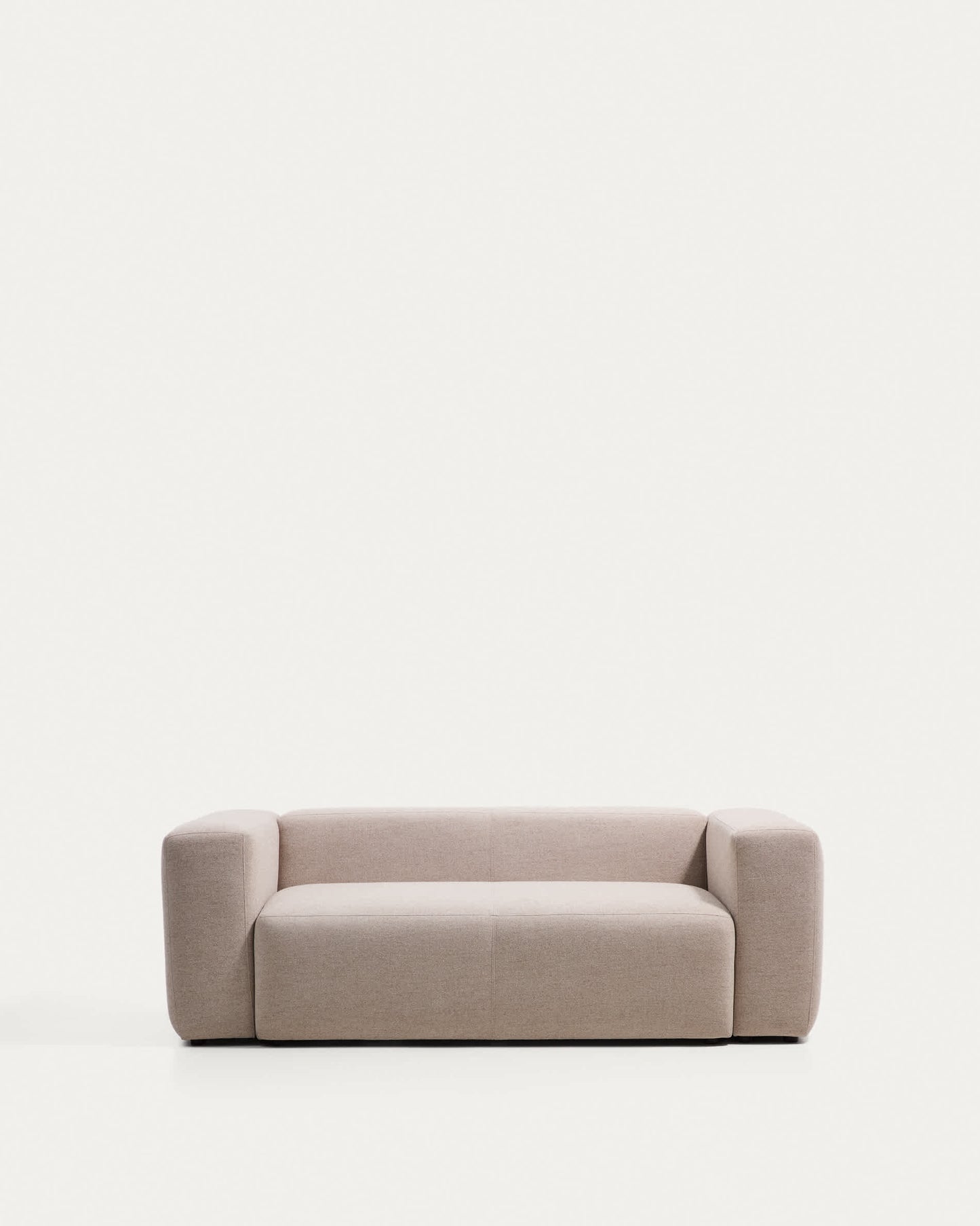 Divano Blok 2 posti in ciniglia beige 210 cm FSC Mix Credit