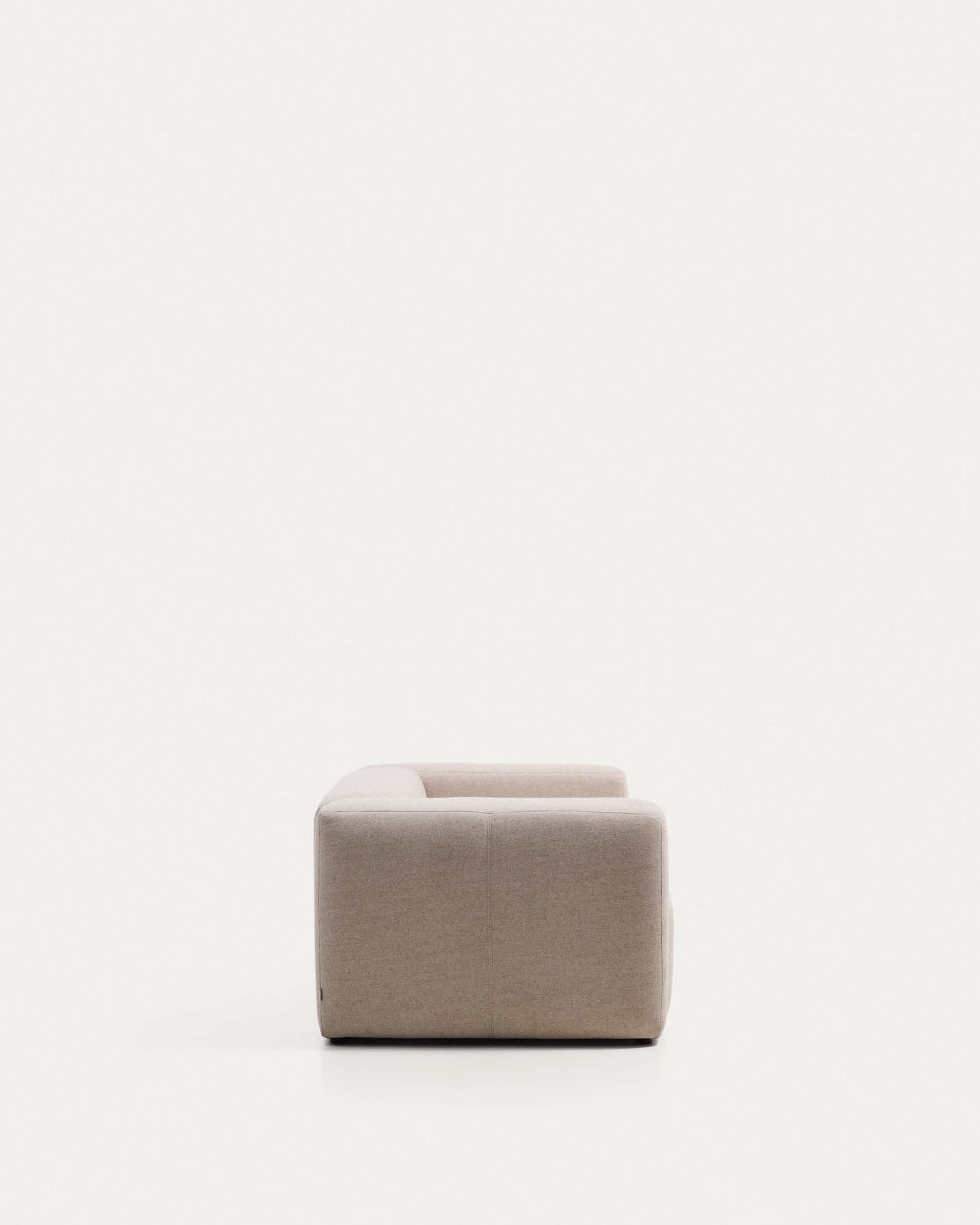 Divano Blok 2 posti in ciniglia beige 210 cm FSC Mix Credit