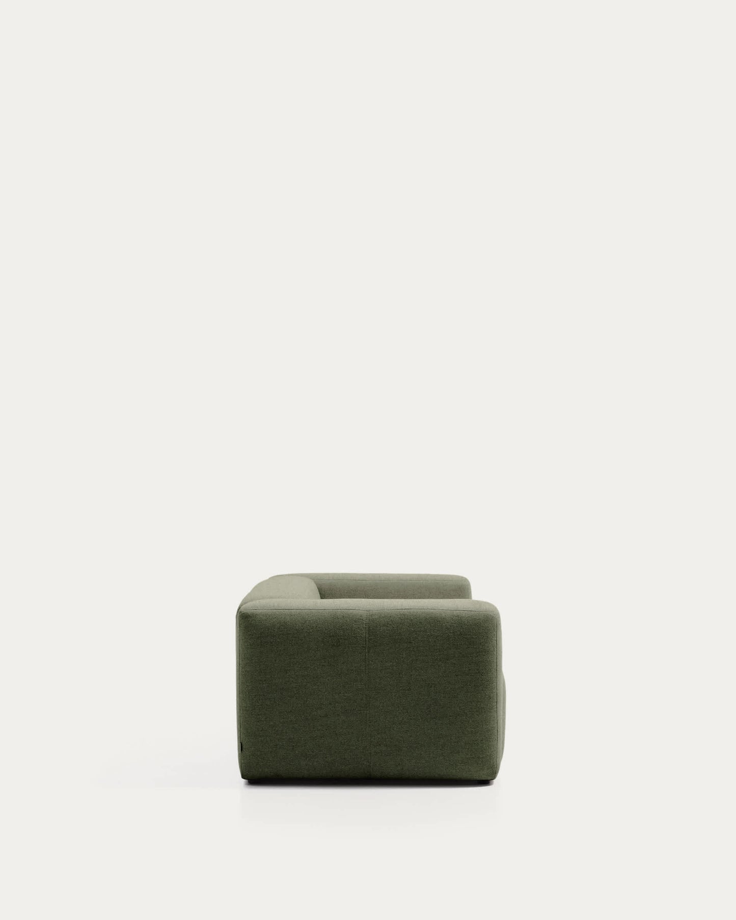 Divano Blok 2 posti in ciniglia verde muschio 210 cm FSC Mix Credit