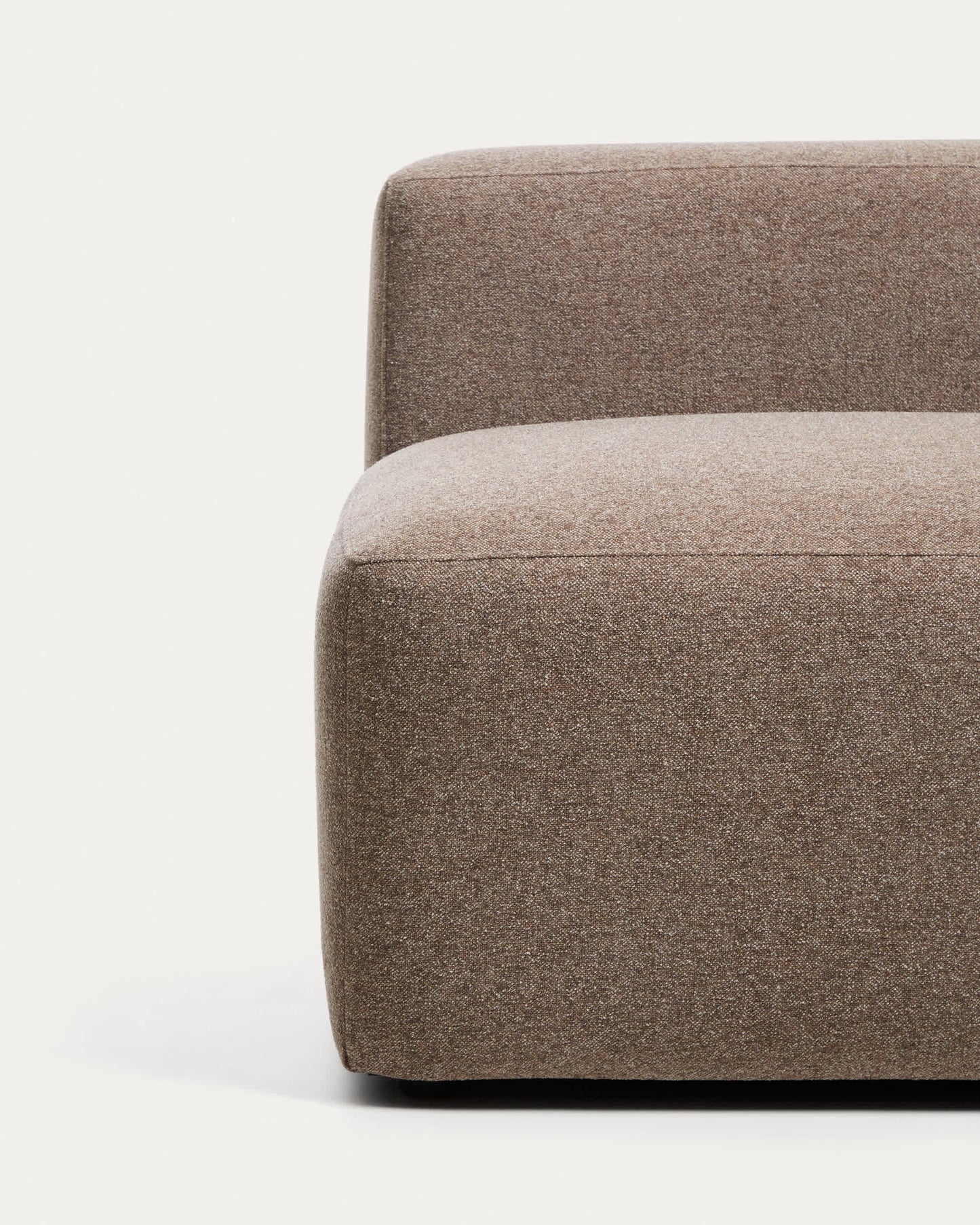 Pouf Blok in ciniglia marrone 90 cm FSC Mix Credit