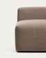 Pouf Blok in ciniglia marrone 90 cm FSC Mix Credit