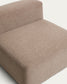 Pouf Blok in ciniglia marrone 90 cm FSC Mix Credit