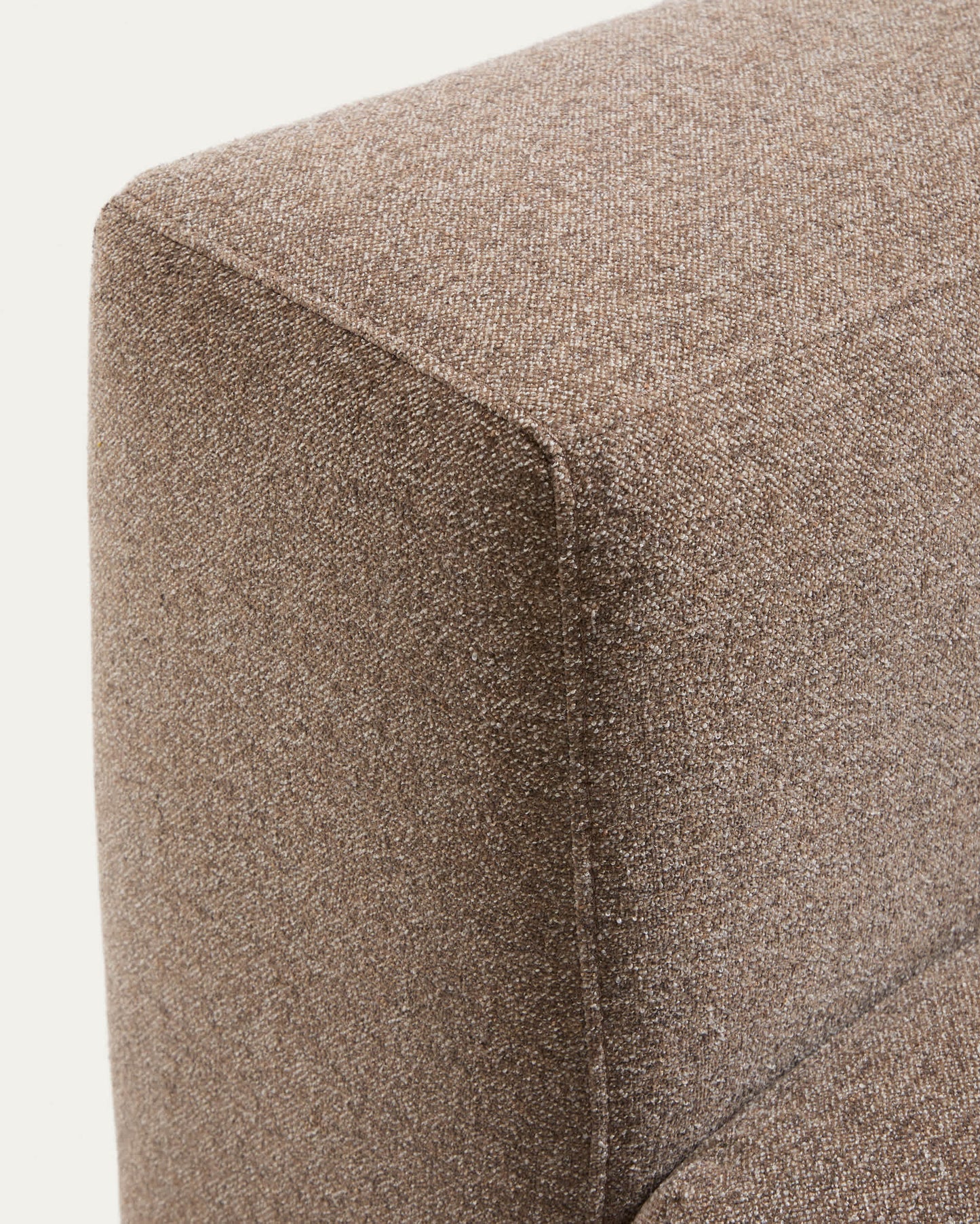 Pouf Blok in ciniglia marrone 90 cm FSC Mix Credit